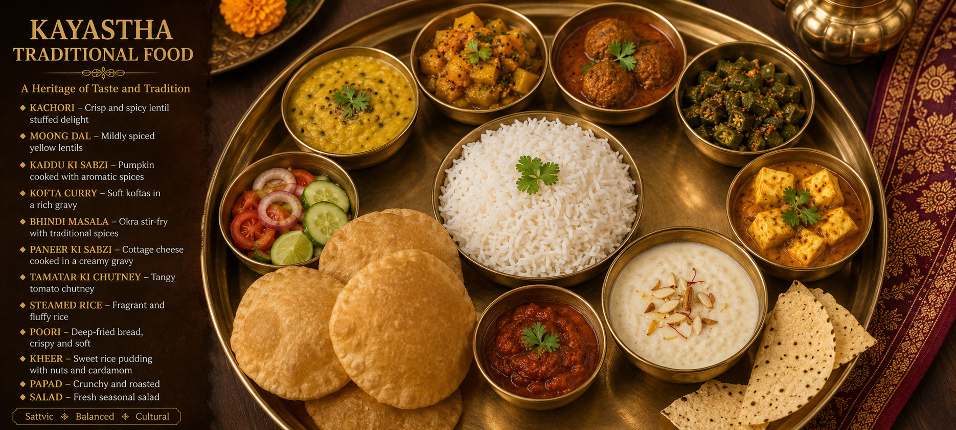 Traditional Kayastha Food